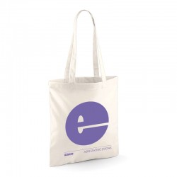 Tote bag natural "E" Aske