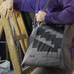 Tote bag gris "S" Aske