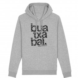 Ondas negras unisex sudadera
