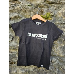 Camiseta infantil Negra...