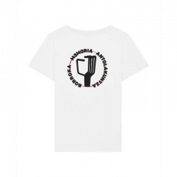 Camiseta blanca entallada...