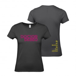 Camiseta Negra Entallada...