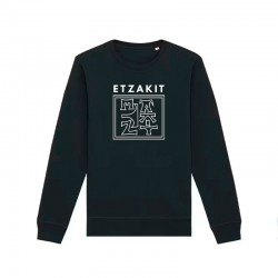 Sudadera negra Etzakit