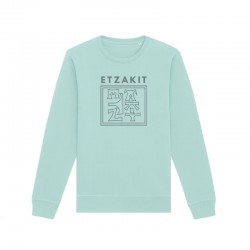 Sudadera azul claro Etzakit