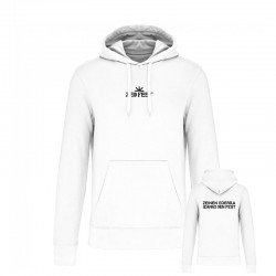 Sudadera unisex blanca Zeid